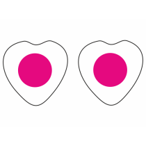 Hartvormige ballon 300 cm