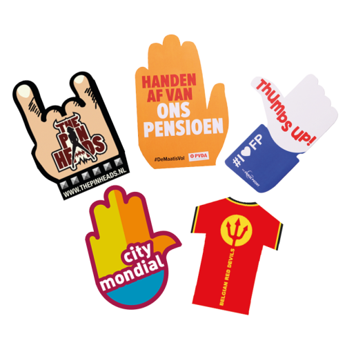 promotie-zwaaihanden