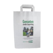 Papieren tas A3 met gevouwen handvat