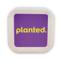 Kartonnen bordje vierkant bedrukken