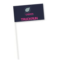 Papieren vlaggetje 11,5 x 24 cm, 150 g/m²