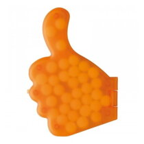 Oranje pepermuntdoosje Duim 5 gram