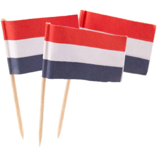 Prikkers Nederlandse vlag - 50 stuks