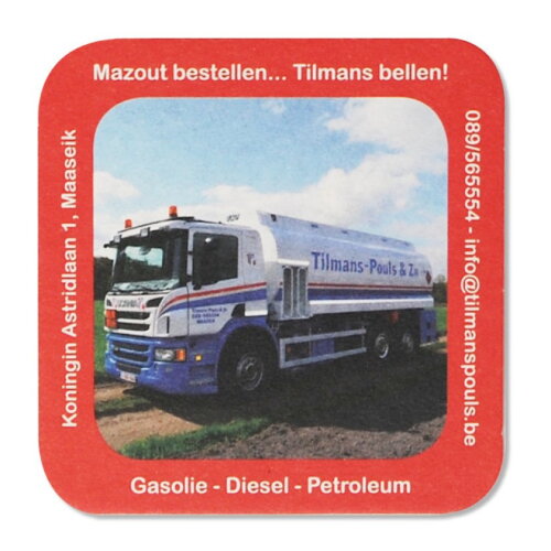 Vierkante bierviltjes